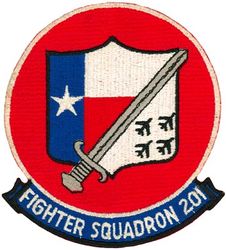 Fighter Squadron 201 (VF-201)
Established as Fighter Squadron 201 (VF-201) "Hunters" on 25 Jul 1970; Strike Fighter Squadron 201 (VFA-201) in Jan 1999-30 Jun 2007.

Vought F-8H Crusader
McDonnell Douglas F-4N/S Phantom II
Grumman F-14A Tomcat
