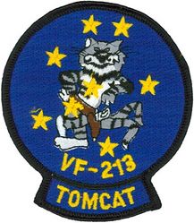 Fighter Squadron 213 (VF-213) F-14 Tomcat
VF-213 "Black Lions" 
1976-2005
Established as VF-213 on 22 June 1955; VFA-213 on 2 Apr 2006. 
Grumman F-14A Tomcat
