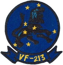 Fighter Squadron 213 (VF-213)
VF-213 "Black Lions" 
1960's
Established as VF-213 on 22 June 1955; VFA-213 on 2 Apr 2006. 
McDonnell Douglas F-4 Phantom


