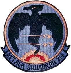 Attack Squadron 214 (VA-214)
Established as Attack Squadron 214 (VF-214) "Volunteers"  on 30 Mar 1955; VA-214 (2d VA-214) on 11 Oct 1956-1 Aug 1958.

Grumman F9F-8 Cougar
North America FJ-4B Fury

