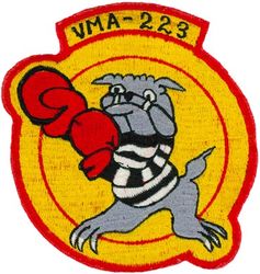 Marine Attack Squadron 223 (VMA-223)
VMA-223 "Bulldogs"
1970'-1980'S
A-4M Skyhawk 
