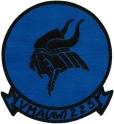 Marine All Weather Attack Squadron 225 
VMA(AW)-225 "Vikings"
1969-1972
A-6 Intruder
