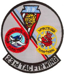 23d Tactical Fighter WIng Gaggle
Gaggle: 76th Tactical Fighter Squadron, 74th Tactical Fighter Squadron & 75th Tactical Fighter Squadron.
