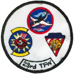 23d Tactical Fighter Wing Gaggle
Gaggle: 75th Tactical Fighter Squadron, 76th Tactical Fighter Squadron & 74th Tactical Fighter Squadron.

