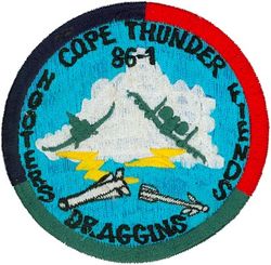 51st Tactical Fighter Wing Exercise COPE THUNDER 1986-1
