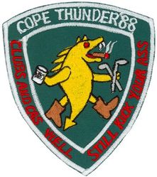 25th Tactical Fighter Squadron Exercise COPE THUNDER 1988
