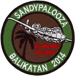 25th Fighter Squadron Exercise BALIKATAN-SAGIP 2014
