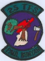 25th Tactical Fighter Squadron Operation PAUL BUNYAN
