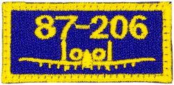 25th Fighter Squadron A-10 Pencil Pocket Tab 
