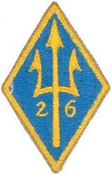Patrol Squadron 26 (VP-26) (3rd)  Morale
VP-26 "Tridents"
1968
Established as VB-114 on 26 Aug 1943; VPB-114) on 1 Oct 1944; VP-114 on 15 May 1946; VP-HL-6 on 15 Nov 1946; VP-26 (3d VP-26) on 1 Sep 1948-.
Lockheed P-3B Orion
