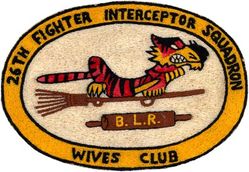 26th Fighter-Interceptor Squadron Wives Club Morale
