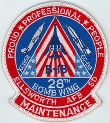 28th Bombardment Wing, Heavy B-1B Maintenance
