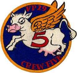 Patrol Squadron 29 (VP-29) (2nd) Crew 5
Established as Patrol Squadron NINE HUNDRED ELEVEN (VP-911) on 6 Jul 1946. Redesignated Medium Patrol Squadron (Landplane) SIXTY ONE (VP-ML-61) on 15 Nov 1946; Patrol Squadron EIGHT HUNDRED TWELVE (VP-812) in Feb 1950; Patrol Squadron TWENTY NINE (VP-29) (2nd) on 27 Aug 1952. Disestablished on 1 Nov 1955.

Lockheed P2V-5/6/7 Neptune

Japanese made.
