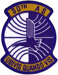 30th Airlift Squadron
Translation: UBIVIS QUANDO VIS= Anytime, Anywhere
