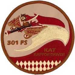 301st Fighter Squadron F-22 Pilot
Keywords: desert
