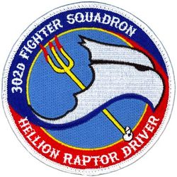 302d Fighter Squadron F-22 Pilot
