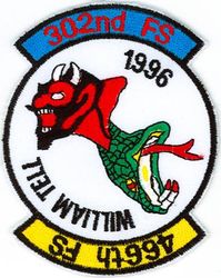 302d Fighter Squadron and 466th Fighter Squadron William Tell Competition 1996
