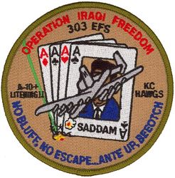 303d Expeditionary Fighter Squadron Operation IRAQI FREEDOM
Keywords: desert