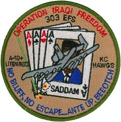 303d Expeditionary Fighter Squadron Operation IRAQI FREEDOM
Keywords: desert