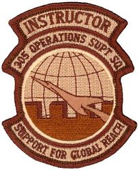 305th Operations Support Squadron Instructor
Keywords: desert