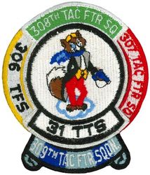31st Tactical Fighter Wing Gaggle
Gaggle: 308th Tactical Fighter Training Squadron, 307th Tactical Fighter Training Squadron, 309th Tactical Fighter Training Squadron, 306th Tactical Fighter Training Squadron & 31st Tactical Training Squadron. 
