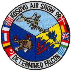 31st Air Expeditionary Wing Operation DETERMINED FALCON Gaggle
