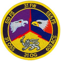 31st Fighter Wing Gaggle
Gaggle: 555th Fighter Squadron, 31st Operations Support Squadron & 510th Fighter Squadron.
