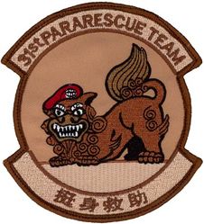 31st Rescue Squadron Pararescue Team Morale
Keywords: desert