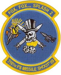 310th Fighter Squadron Dissimilar Air Combat Training and Exercise COMBAT ARCHER 2011
12 Jan - 30 Jan 2011. Participated in 83d Fighter Weapons Squadron DACT and WSEP along with 43d FS, 159th FS  and 179th FS. 
