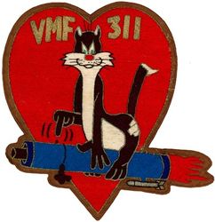 Marine Fighter Squadron 311 (VMF-311)
Established as Marine Fighter Squadron 311 (VMF-311) "Hells Bells" on 1 Dec 1942. Redesignated as Marine Attack Squadron 311 (VMA-311) on 7 Jun 1957-.

Lockheed TO-1 Shooting Star, 1949
Grumman F-9F-2 Panther, 1949-1958

Korean War era, Japanese made (2nd variation 1951)

