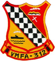 Marine Fighter Attack Squadron 312 (VMFA-312)
VMFA-312 "Checkerboards"
1966-1973
F-4B; F-4J;  Phantom II
