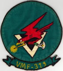 Marine Fighter Squadron 313 (VMF-313)
Established as Marine Fighter Squadron 313 (VMF-313) on 1 Oct 1943. Deactivated on 1 Jun 1945. Reactivated as a Reserve Squadron in 1946. Deactivated in 1950.

Vought F4U-1D Corsair, 1943-1945

