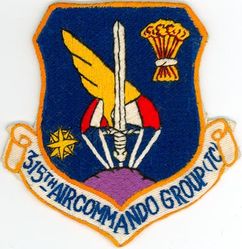 315th Air Commando Group, Troop Carrier

