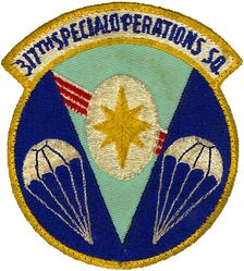 317th Special Operations Squadron
Lineage. 317 Transport Squadron (Cargo and Mail) (constituted on 25 Oct 1943; activated on 28 Oct 1943; disbanded on 9 Apr 1944; reconstituted on 19 Sep 1985) and the 317 Troop Carrier Squadron (constituted as 317 Troop Carrier Squadron, Commando, and activated, on 1 May 1944; redesignated 317 Troop Carrier Squadron on 29 Sep 1945; inactivated on 28 Feb 1946) consolidated (19 Sep 1985) with the 317 Special Operations Squadron (constituted as 317 Air Commando Squadron, Troop Carrier, on 6 Apr 1964; organized on 1 Jul 1964; redesignated 317 Air Commando Squadron, Utility, on 15 Jun 1966; redesignated 317 Special Operations Squadron on 8 Jul 1968; inactivated on 30 Apr 1974.

