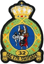 32d Tactical Fighter Squadron
Constituted 32d Pursuit Squadron (Interceptor) on 22 Dec 1939. Activated on 1 Feb 1940. Redesignated 32d Fighter Squadron on 15 May 1942. Inactivated on 15 Oct 1946. Redesignated 32d Fighter-Day Squadron on 9 May 1955. Activated on 8 Sep 1955. Redesignated: 32d Tactical Fighter Squadron on 8 Jul 1958; 32d Fighter-Interceptor Squadron on 8 JuI 1959; 32d Tactical Fighter Squadron on 1 Jul 1969; 32d Fighter Squadron on 1 Nov 1991. Inactivated 1 Jul 1994.

One of several interim patches used in the late 80s.
