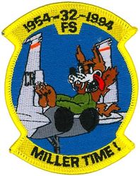 32d Fighter Squadron Inactivation
