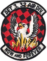 32d Air Division Detachment 3
F-102 Alert Det manned by 4756 CCTS IPs.
