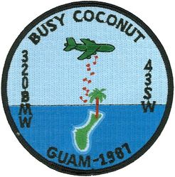 43d Strategic Wing and 320th Bombardment Wing, Heavy Exercise BUSY COCONUT 1987 
