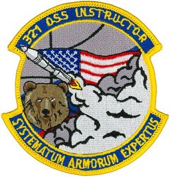 321st Operations Support Squadron Instructor
