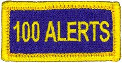 321st Missile Squadron 100 Alerts Pencil Pocket Tab
