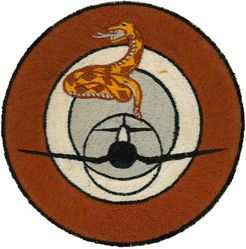 Marine Fighter Squadron 323 (VMF-323)
Established as Marine Fighter Squadron 323 (VMF-323) "Death Rattlers" on 1 Aug 1943. Redesignated as Marine Attack Squadron 323 (VMA-323) in Jun 1952; Marine Fighter Squadron 323 (VMF-323) on 31 Dec 1956; Marine Fighter Squadron (All Weather) 323 (VMF(AW)-323) on 31 Jul 1962; Marine Fighter Attack Squadron 323 (VMFA-323) on 1 Apr 1964-.

Vought F4U-1D/4B Corsair, 1943-1953

Korean War era, Japanese made, fully embroidered

