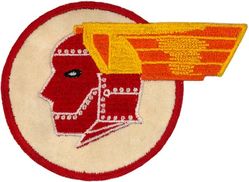 327th Fighter-Interceptor Squadron
Constituted 327th Fighter Squadron on 24 Jun 1942. Activated on 10 Jul 1942. Disbanded on 31 Mar 1944. Reconstituted, and redesignated 327th Fighter Interceptor Squadron, on 20 Jun 1955. Activated 18 Aug 1955, inactivated 25 Mar 1960.

Insignia Approved on 14 Oct 1942. US made on twill.
