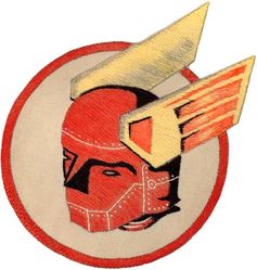 327th Fighter-Interceptor Squadron
Constituted 327th Fighter Squadron on 24 Jun 1942. Activated on 10 Jul 1942. Disbanded on 31 Mar 1944. Reconstituted, and redesignated 327th Fighter Interceptor Squadron, on 20 Jun 1955. Activated 18 Aug 1955, inactivated 25 Mar 1960.

Insignia Approved on 14 Oct 1942. Japanese made on silk.
