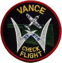 33d Flying Training Squadron Check Flight
