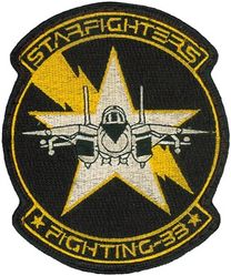 Fighter Squadron 33 (VF-33) F-14 Tomcat
VF-33 "Tarsiers"
1981-1993
Grumman F-14A/A+/B/D Tomcat
