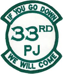 33d Rescue Squadron Pararescuemen
