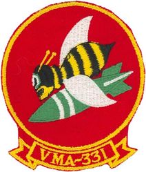 Marine Attack Squadron 331 (VMA-331)
VMA-331 “Bumblebees” 
1967
A4D-5 (A-4E); A4D-2N (A-4C) Skyhawk 

