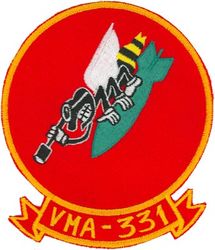 Marine Attack Squadron 331 (VMA-331)
VMA-331 “Bumblebees” 
1967
A4D-5 (A-4E); A4D-2N (A-4C) Skyhawk 
