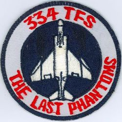 334th Tactical Fighter Squadron F-4 Retirement
