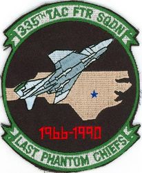 335th Tactical Fighter Squadron F-4 Retirement
